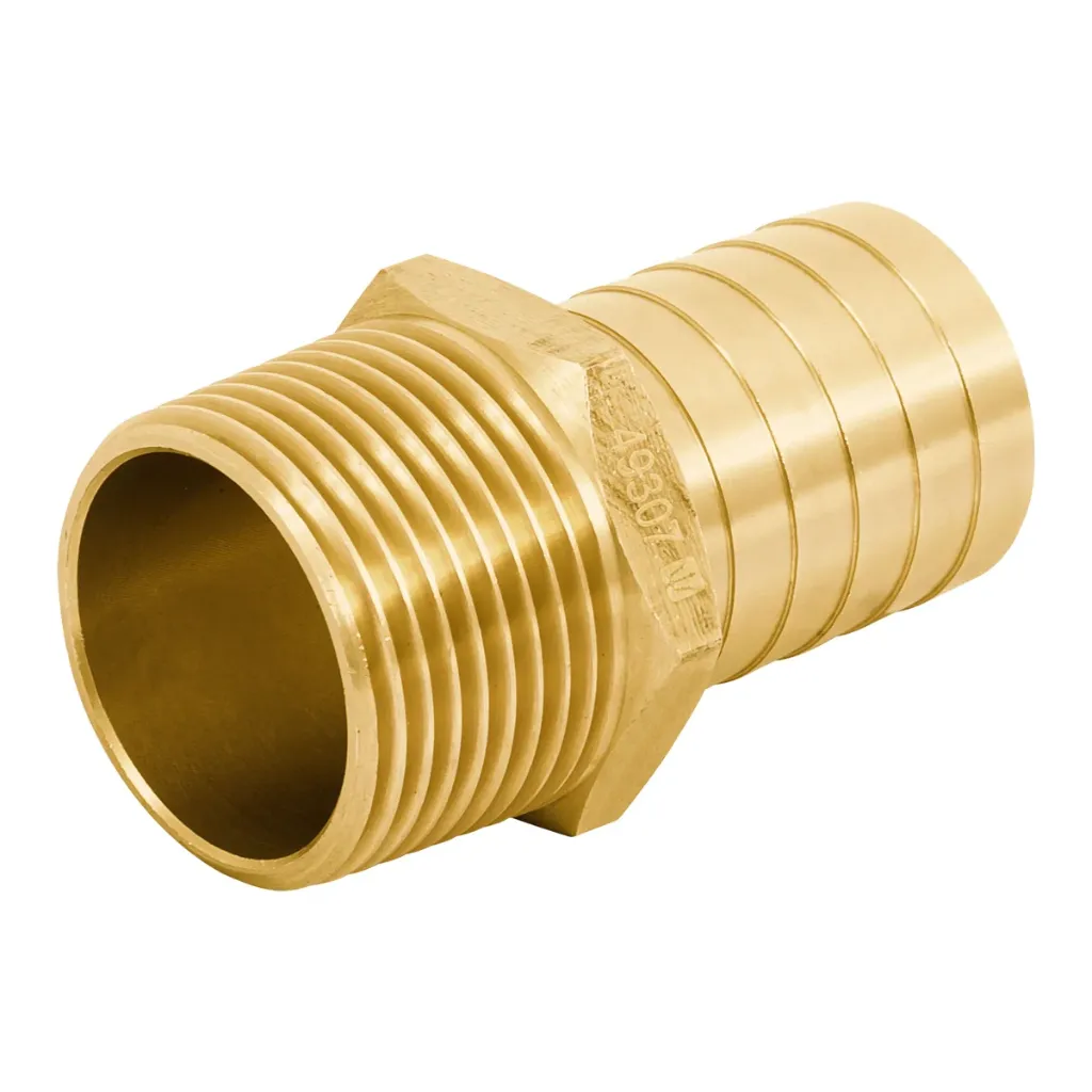 [49307] ADAPTADOR  MACHO DE LATON 1"POLIDUCTO