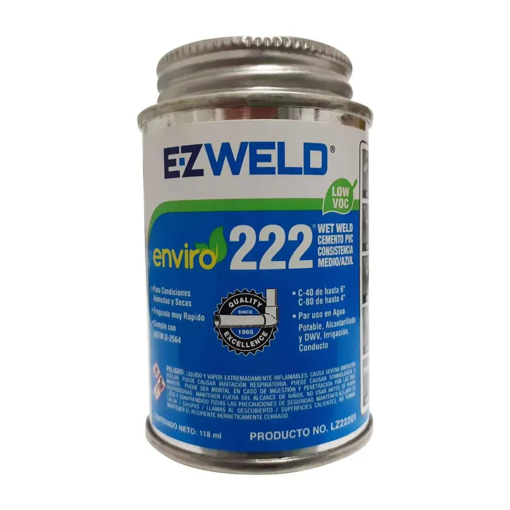 [EZ WELD  AZUL] PEGAMENTO EZ WELD AZUL 118ML