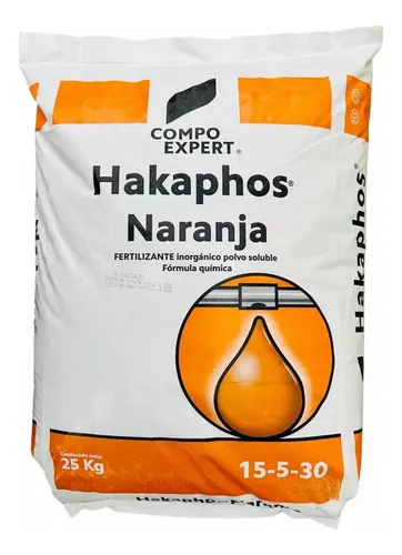HAKAPHOS 25 KG (NARANJA 15-5-30+2)