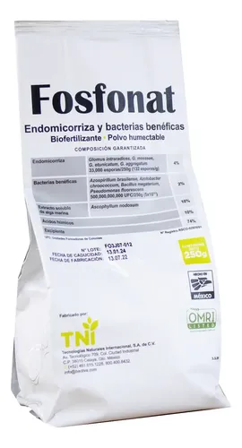[269] FOSFONAT (ENDOMICORRIZA Y BACTERIAS BENEFICAS ) 250G